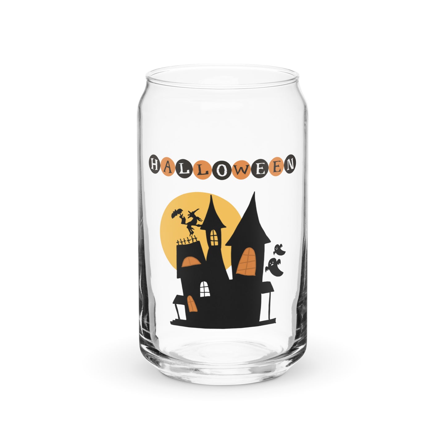 Can-shaped glass
