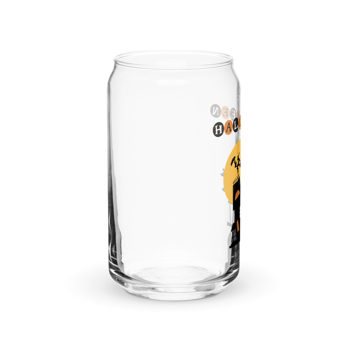 Can-shaped glass