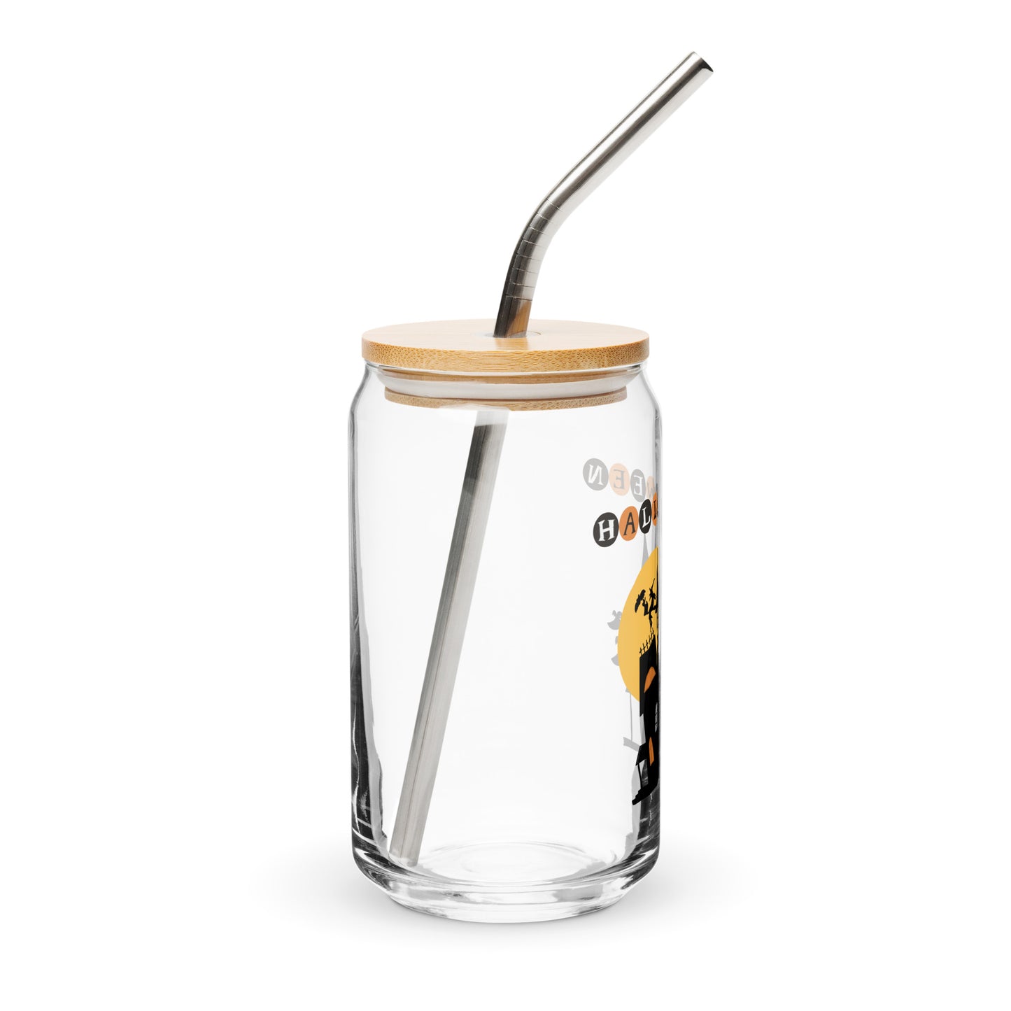 Can-shaped glass