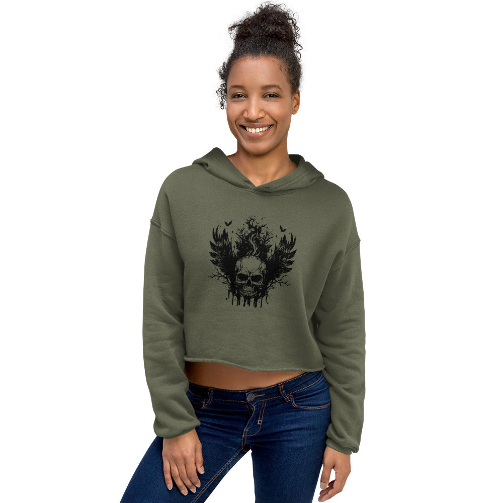 Women's cropped hoodie