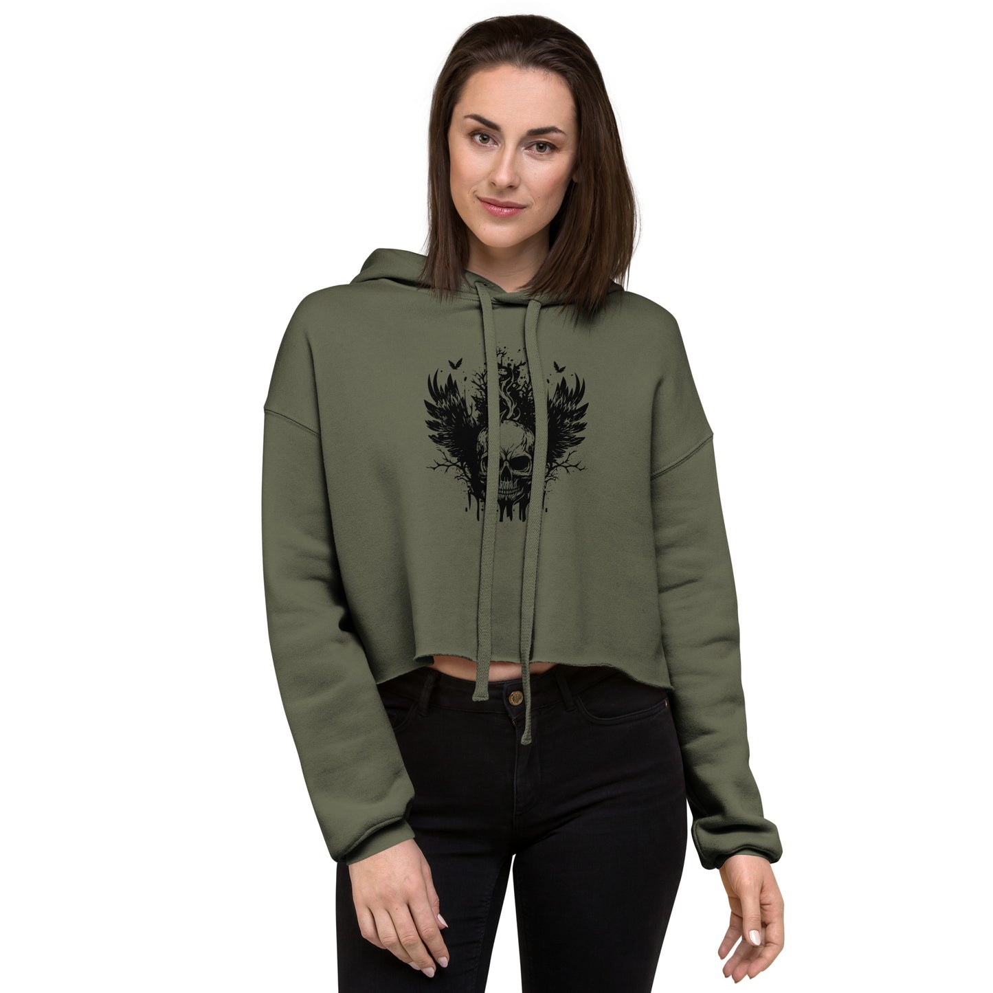 Women's cropped hoodie