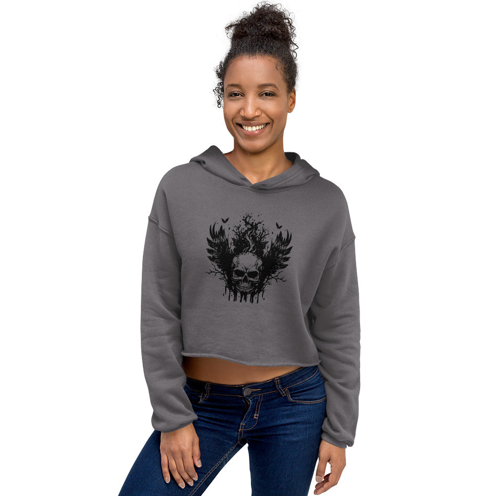 Women's cropped hoodie