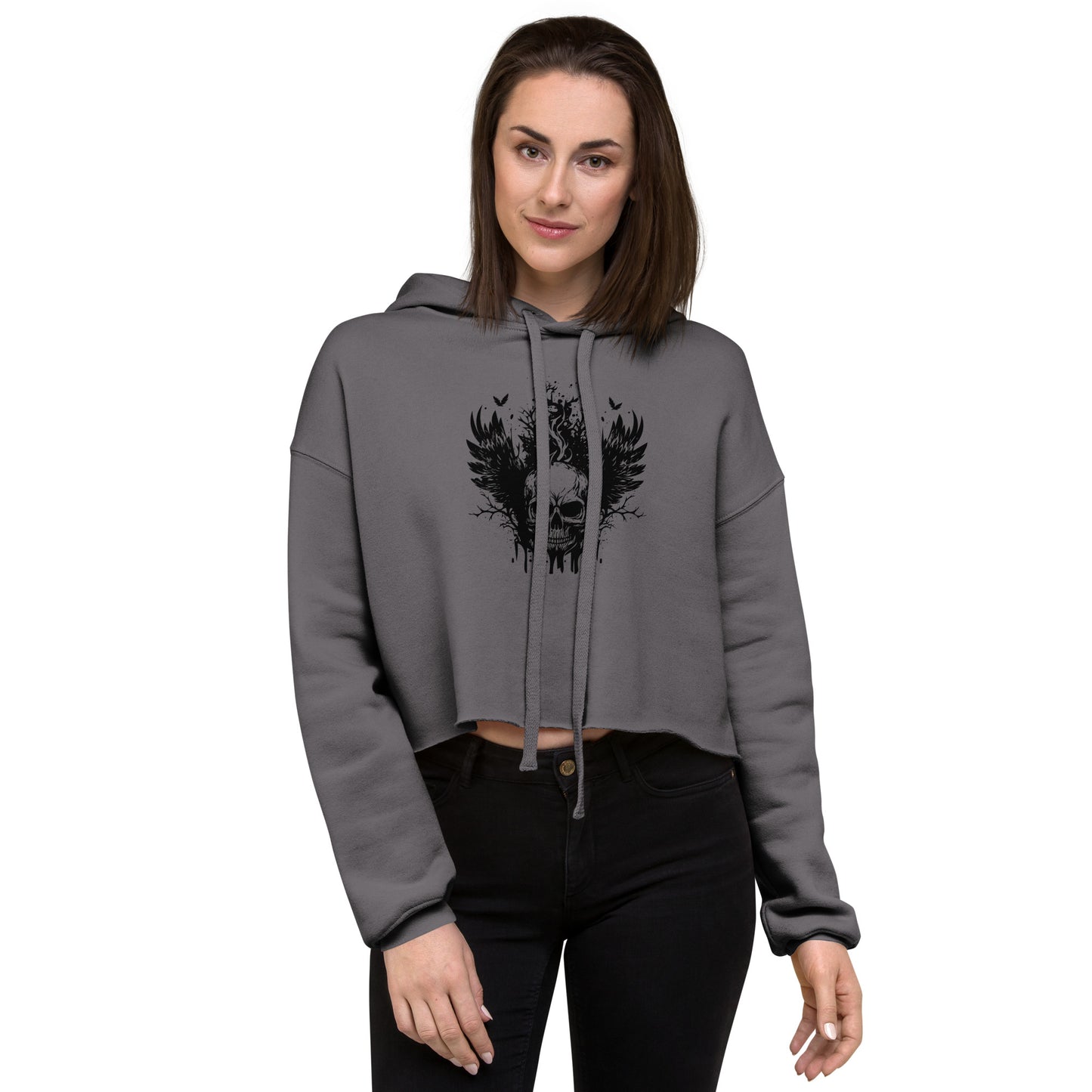 Women's cropped hoodie