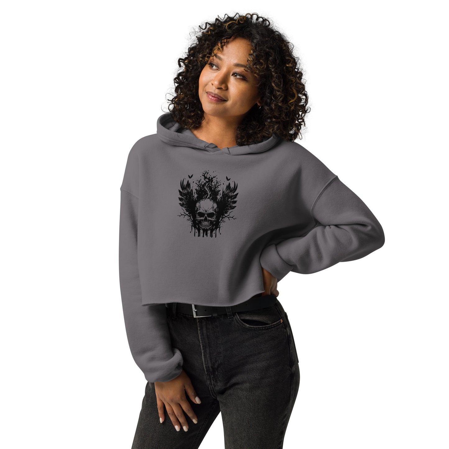 Women's cropped hoodie