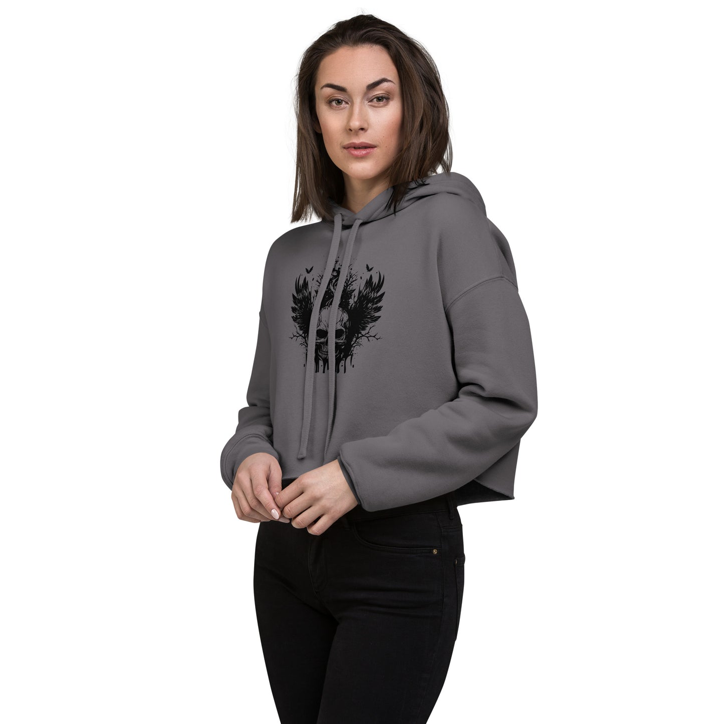 Women's cropped hoodie