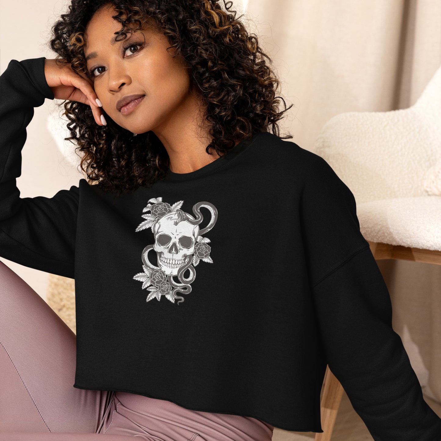 Women's crop sweatshirt