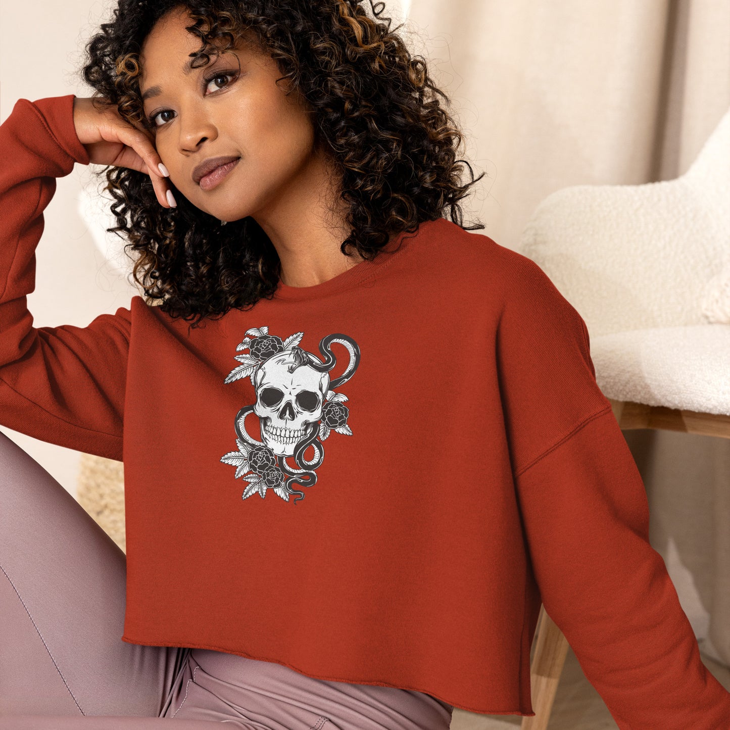 Women's crop sweatshirt